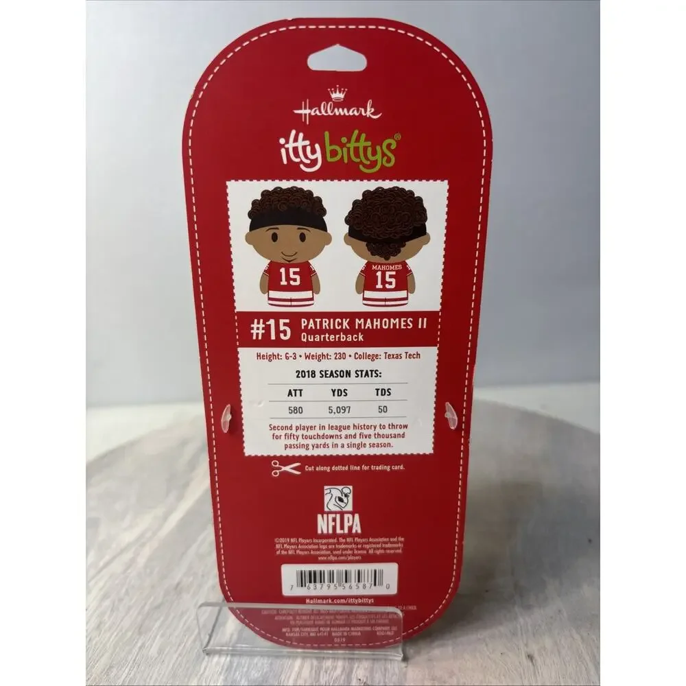 Hallmark 2019 Itty Bittys Patrick Mahomes 5